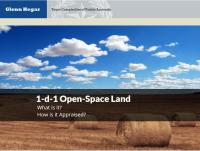 Open-space Land Appraisal