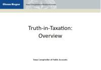 Truth-in-Taxation Overview